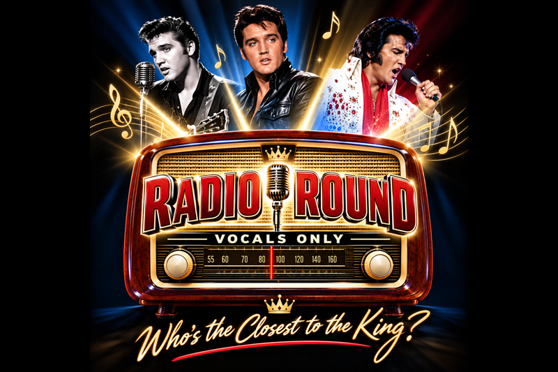 Ultimate Elvis™ Tribute Artist Contest Radio Round – Vegas Elvis™ Fest 2027 Las Vegas tickets