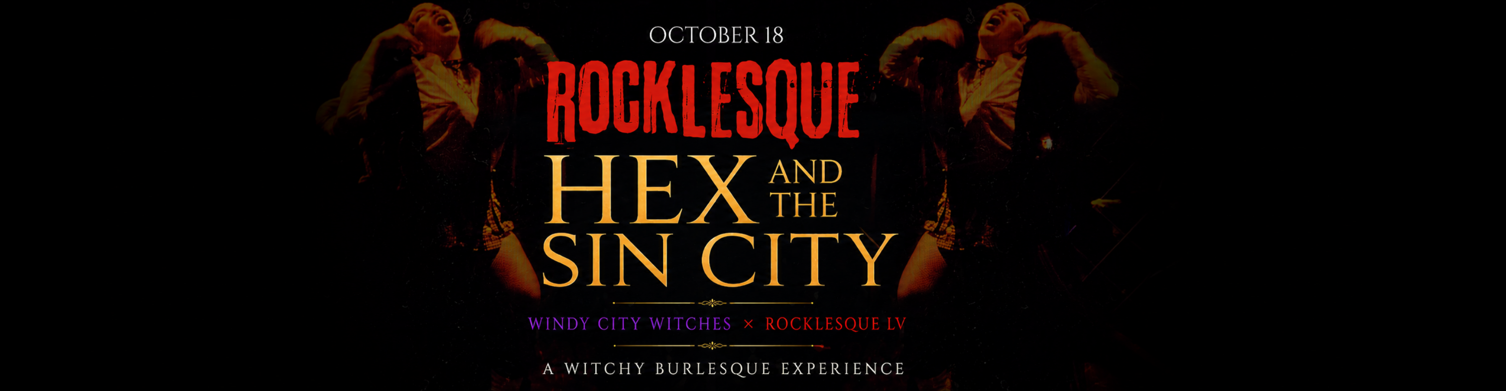 Hex and the Sin City – Las Vegas show poster and tickets